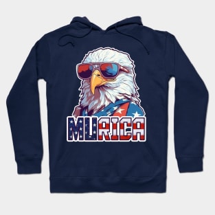 MURICA - Bald eagle number two Hoodie